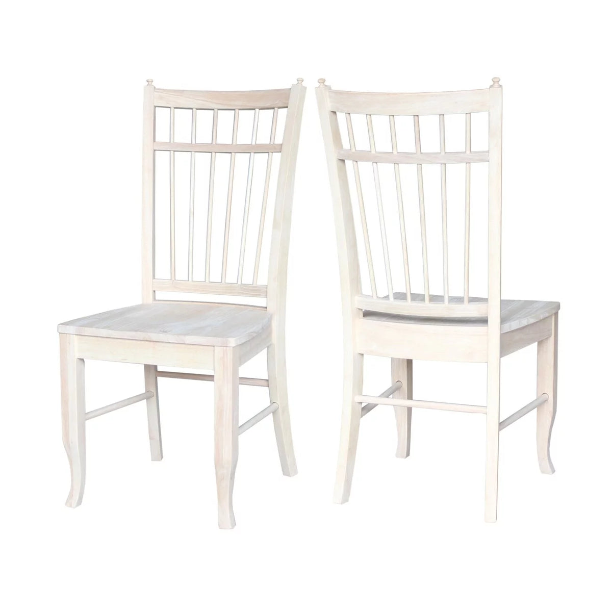 Solid Wood Dining Chairs, Set of 2 P245