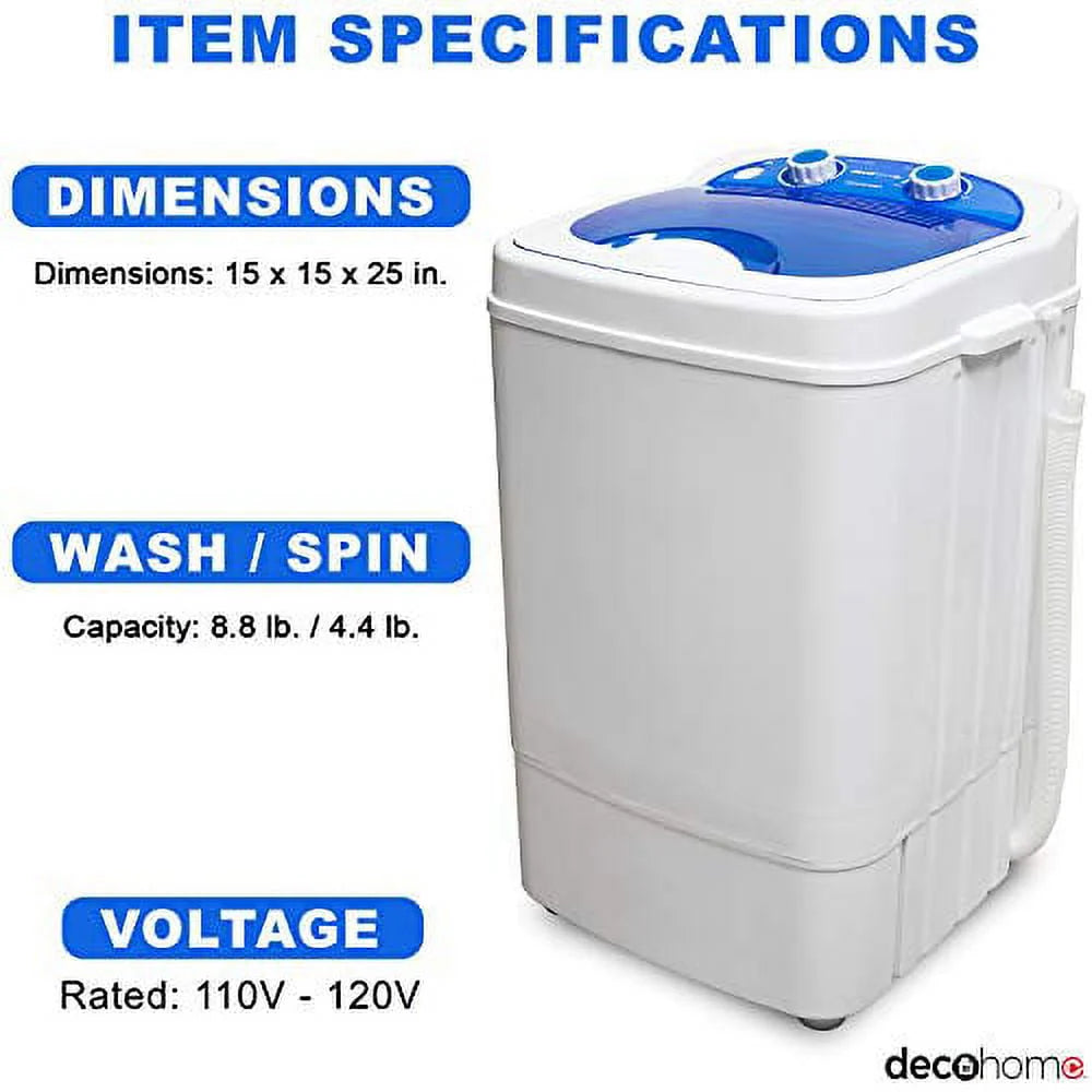Portable Washing Machine 8.8 lb Capacity S244502