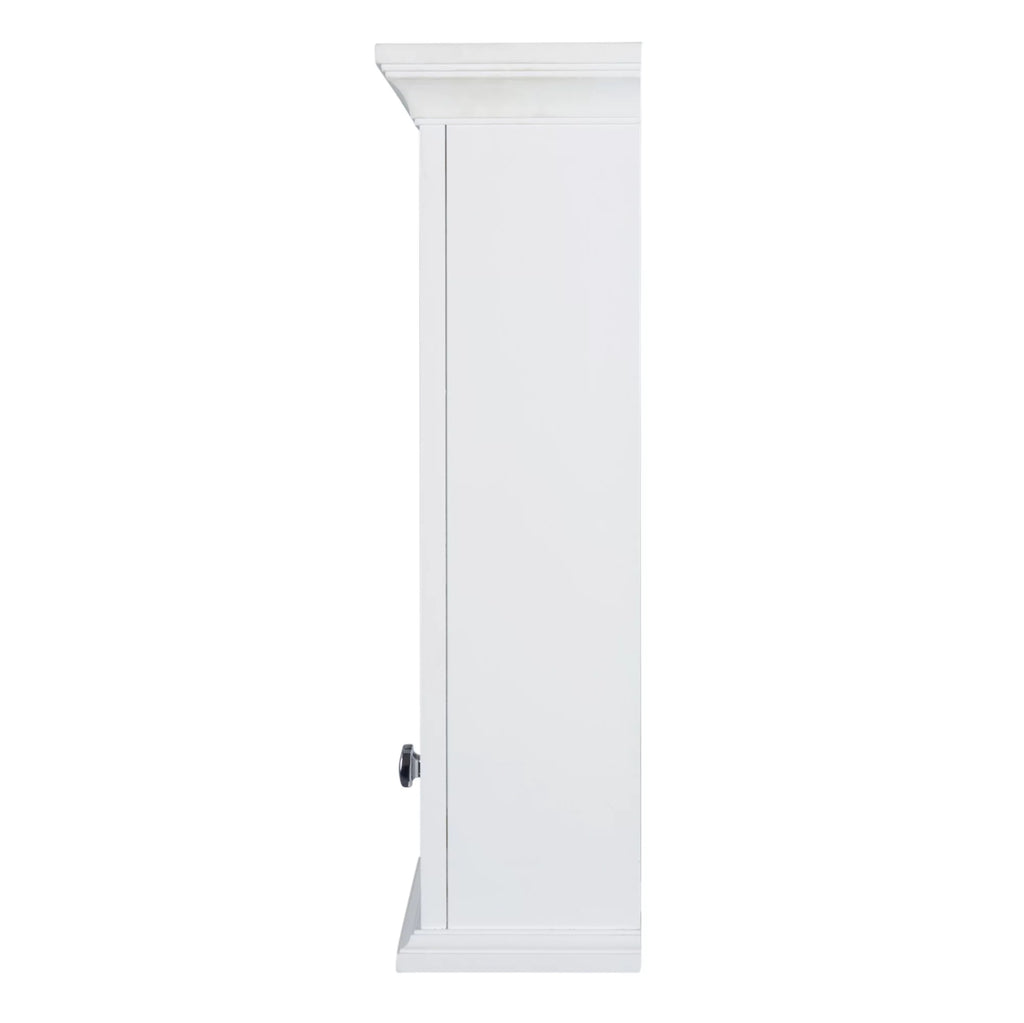 White Poplar Wood Wall Mounted Bathroom Cabinet M3530