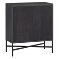 Charcoal Gray Accent Cabinet A3682
