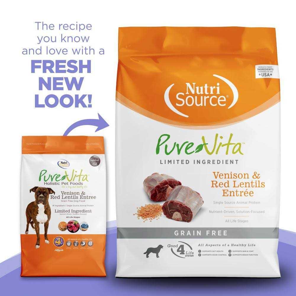 Grain Free Venison Red Lentils Dog Food P5035