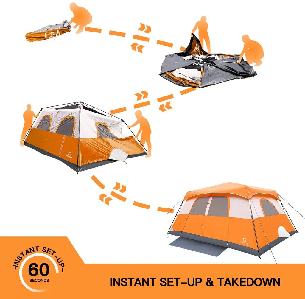 10 Person Waterproof Camping Tent M609
