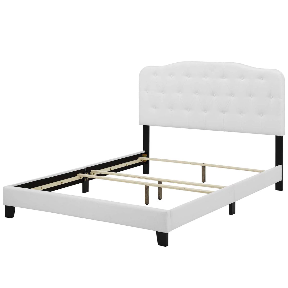 Twin Size Fabric Platform Bed Frame G529327