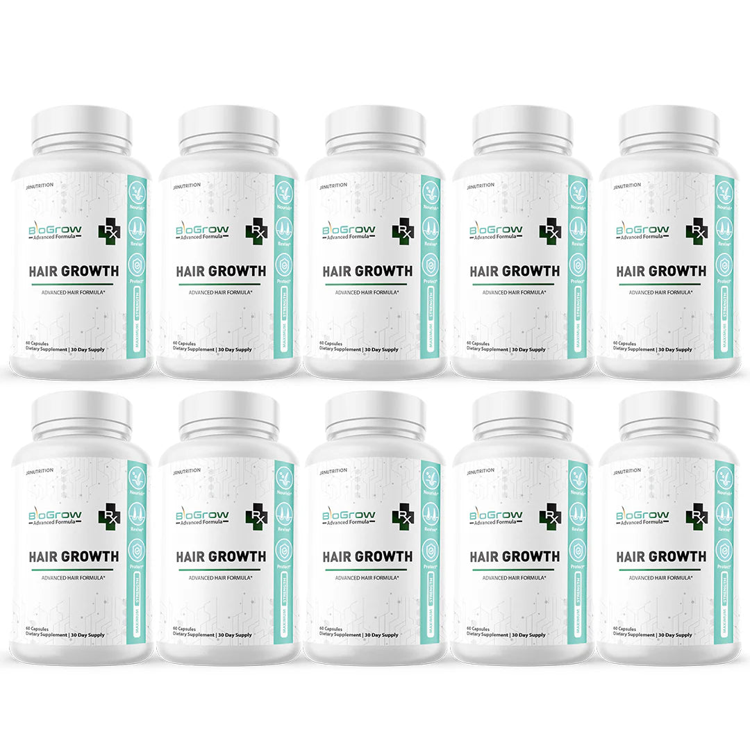 Hair Growth Dietary Supplement 60 Capsules 10 Pack R73442