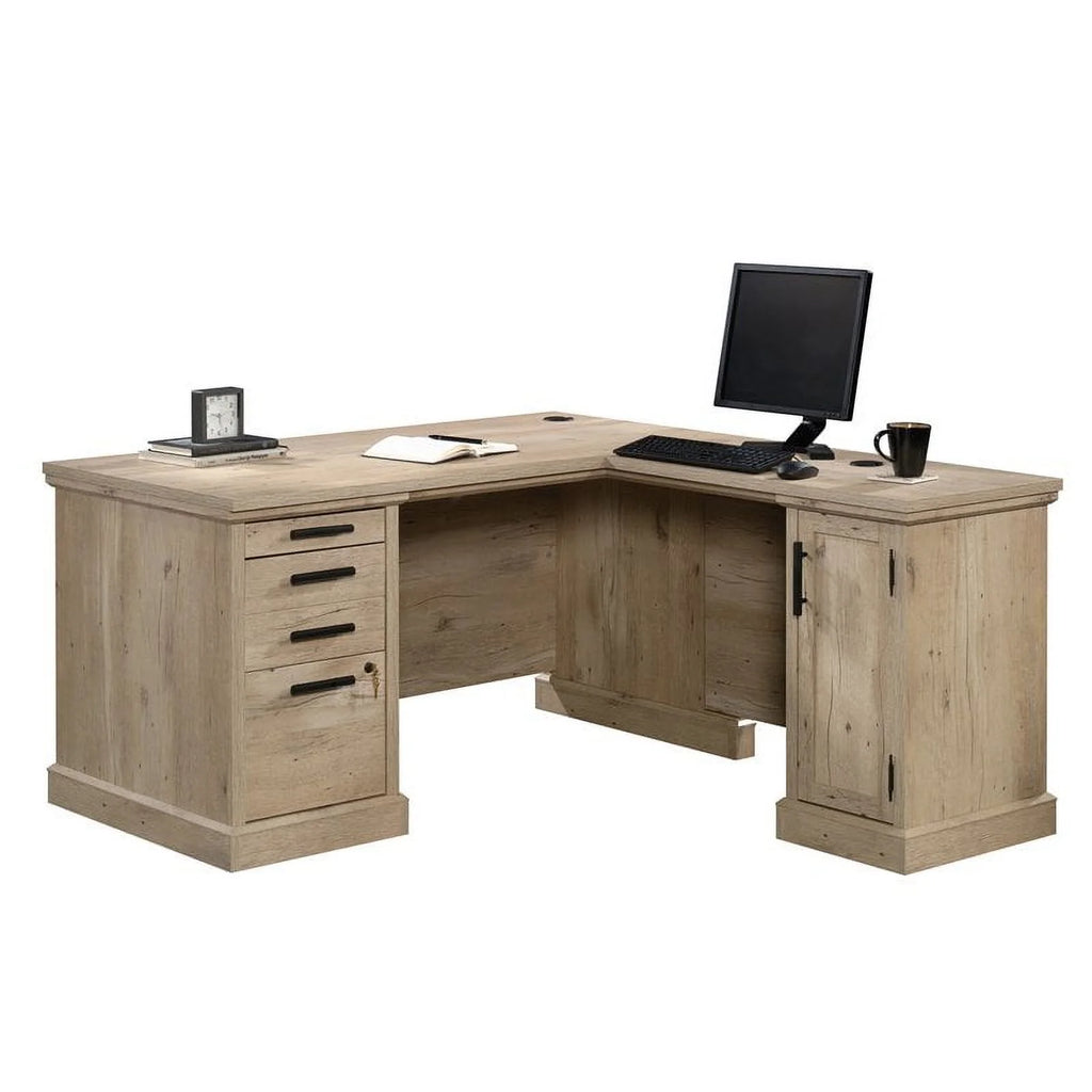2-Piece L-Shaped Desk & Filing Cabinet Set F27536