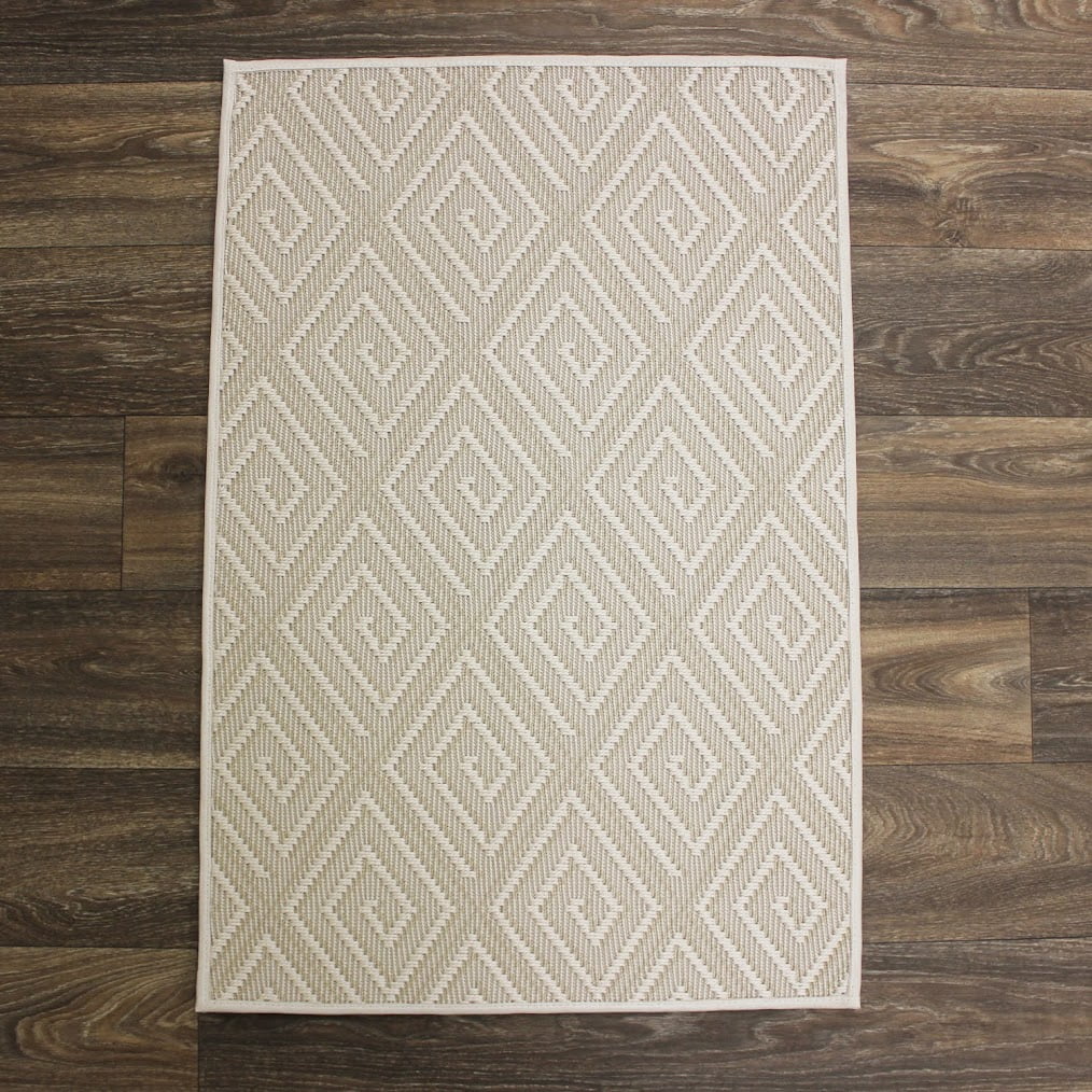 Indoor Outdoor Area Rug 9x13 A91117