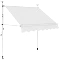 Manual Retractable Awning 59" Cream N54947