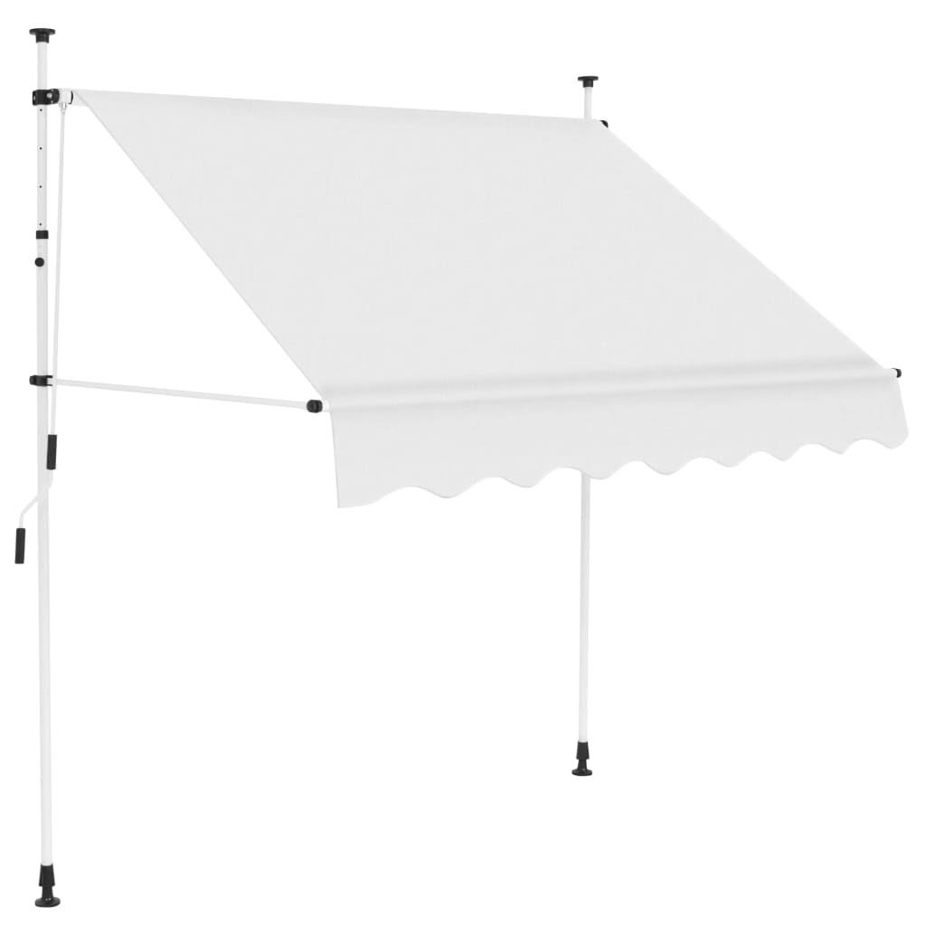 Manual Retractable Awning 59" Cream N54947