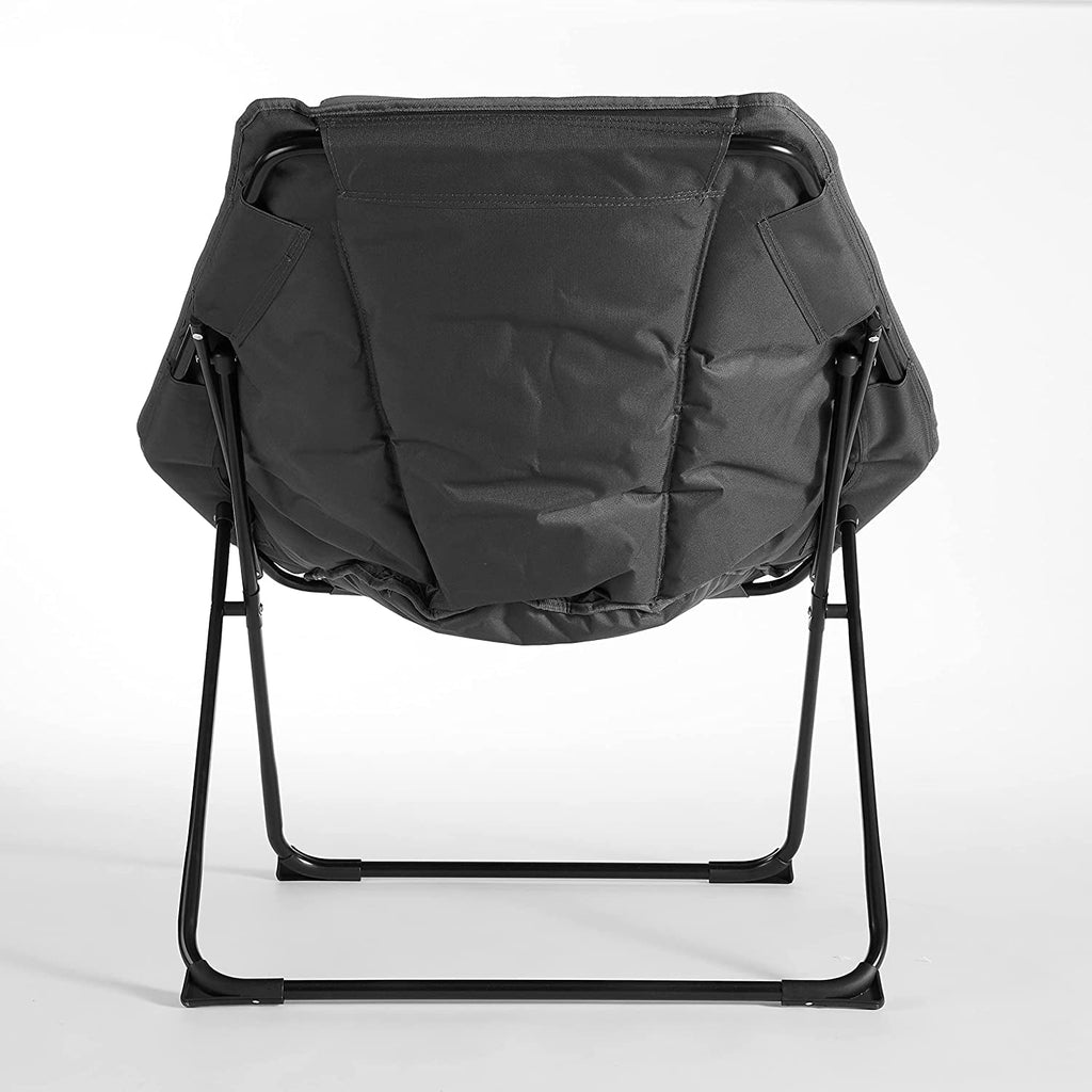 Grey Micromink Folding Chair H70986