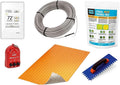 Floor Heating Kit with Touchscreen Thermostat C948596