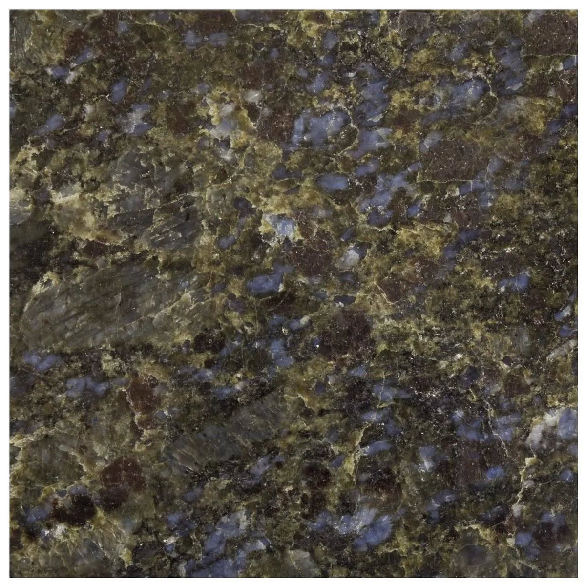 Blue 49W 22D Single Vanity Top with Backsplash X710