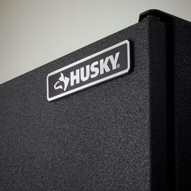 4-Piece Welded Steel Garage Storage System in Black H4513