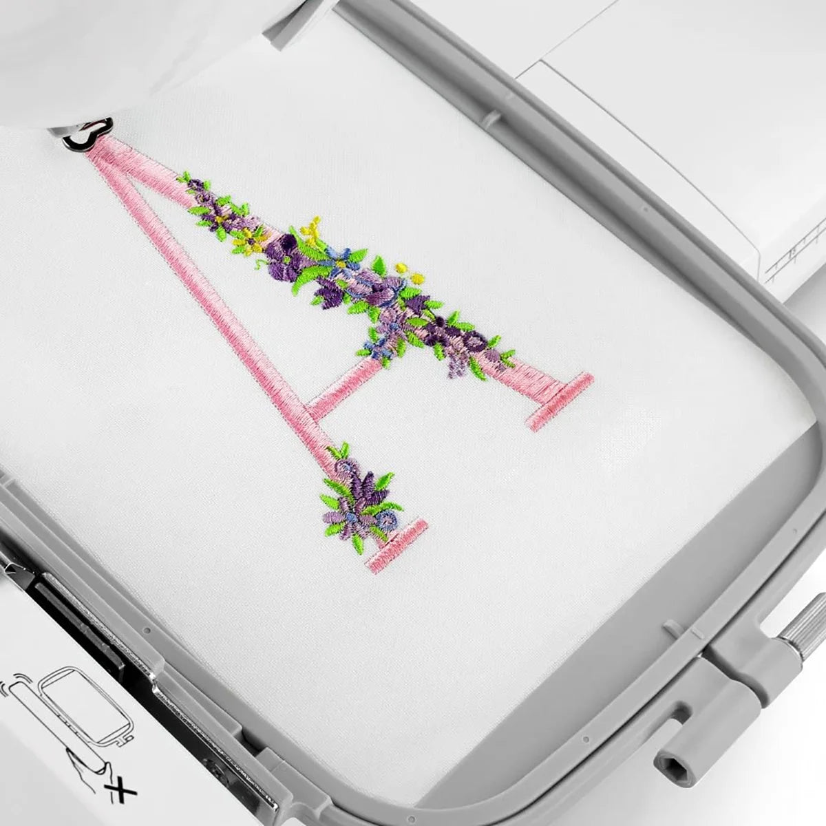5" x 7" Embroidery Machine with Auto Digitizing Software P375467