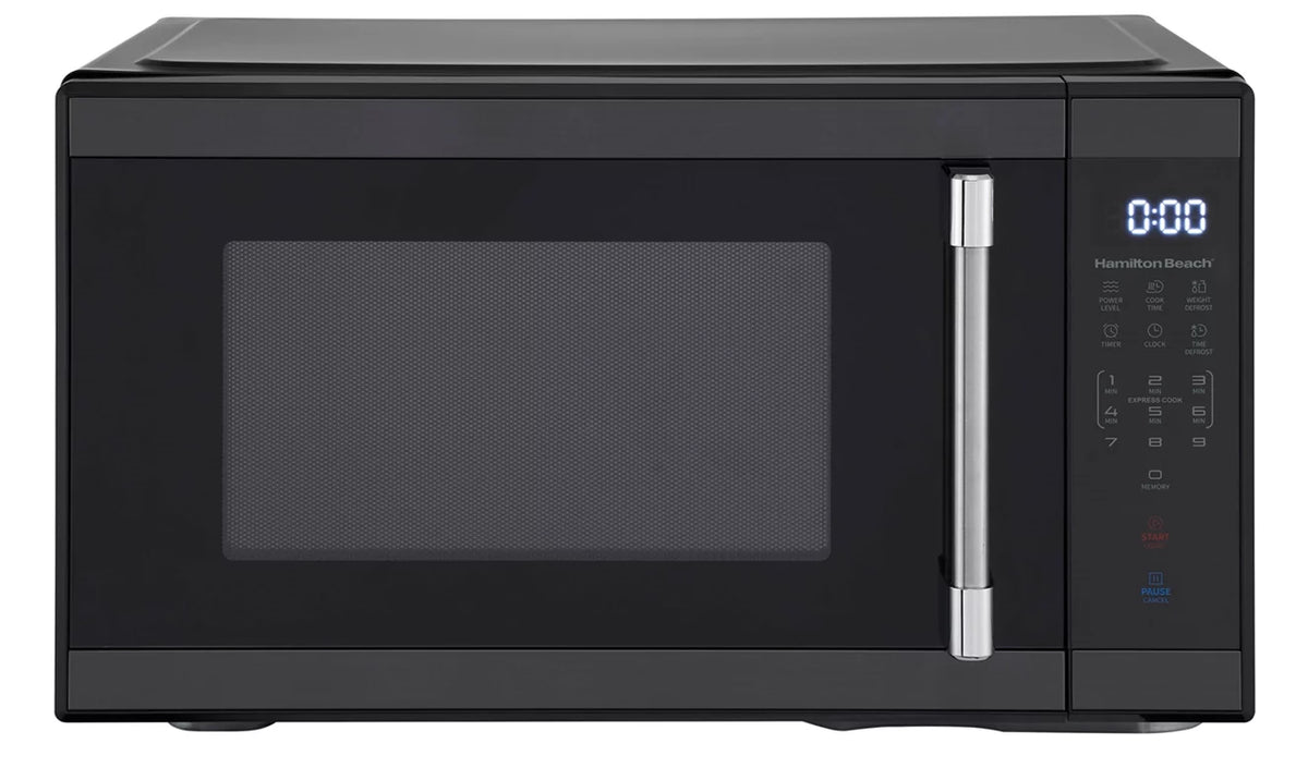 1.1 cu. ft. 1000 Watts White Stainless Steel Microwave Oven Q18040