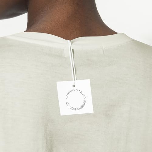 250 Printable Blank Tags with String 2" x 3.5" White Cardstock P2338