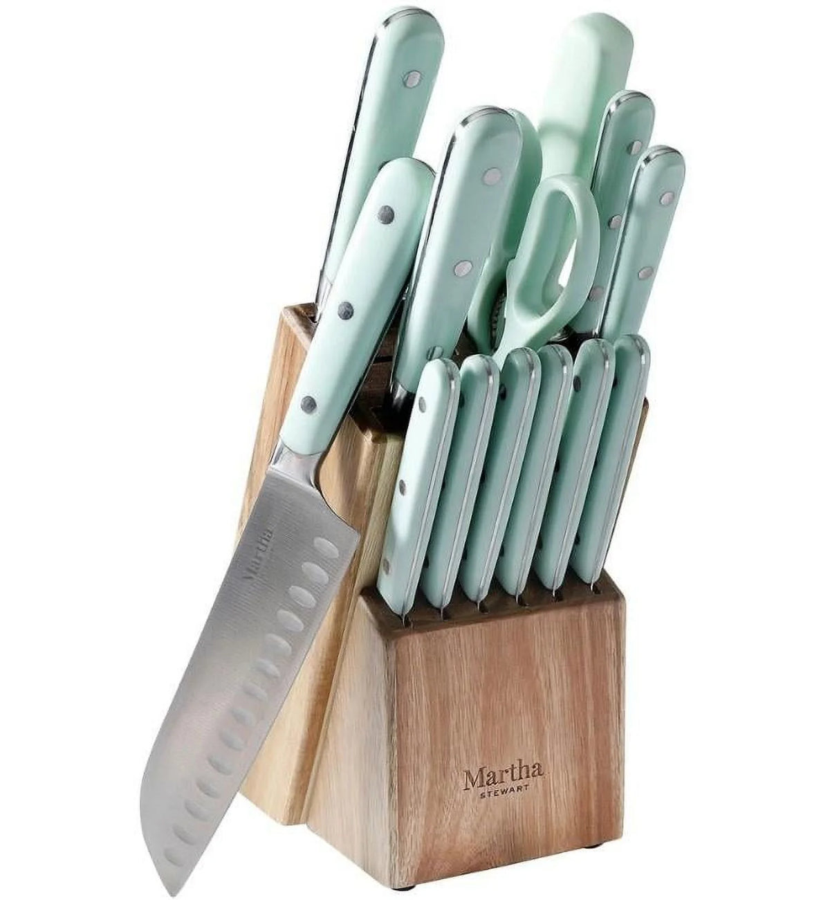 14-Piece Cutlery Set with Wood Block C5401