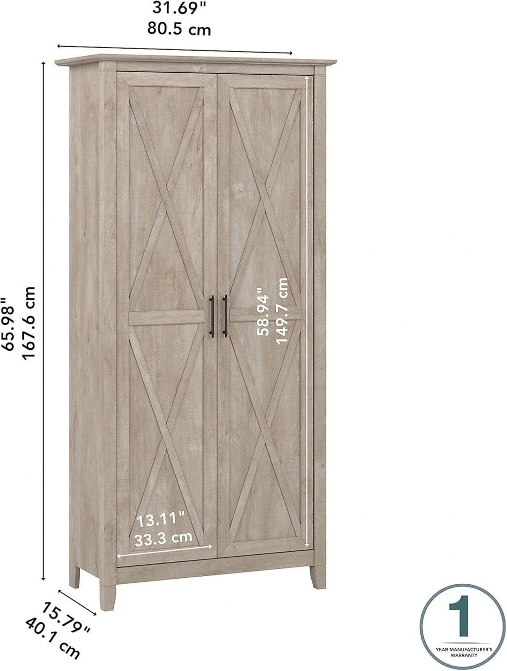 Tall Storage Cabinet with Doors O751