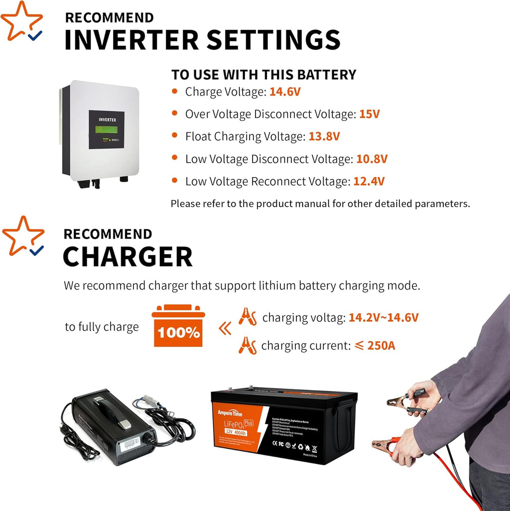 12V 400Ah Deep Cycle LiFePO4 Battery Pack with 250A BMS Q454351
