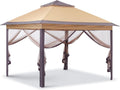 Pop Up Patio Gazebo with Mosquito Netting J4096
