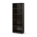 71x22 5 Shelf Espresso Bookcase I1731
