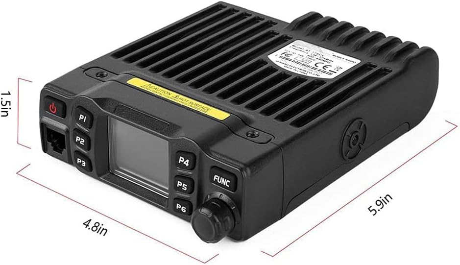 25 Watt Mini Dual Band VHF UHF Two Way Radio B2899