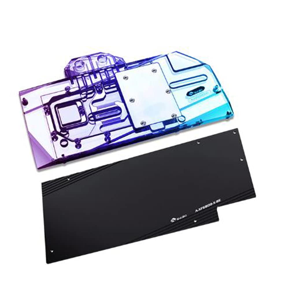 Copper GPU Water Cooling Block with Backplate H12256