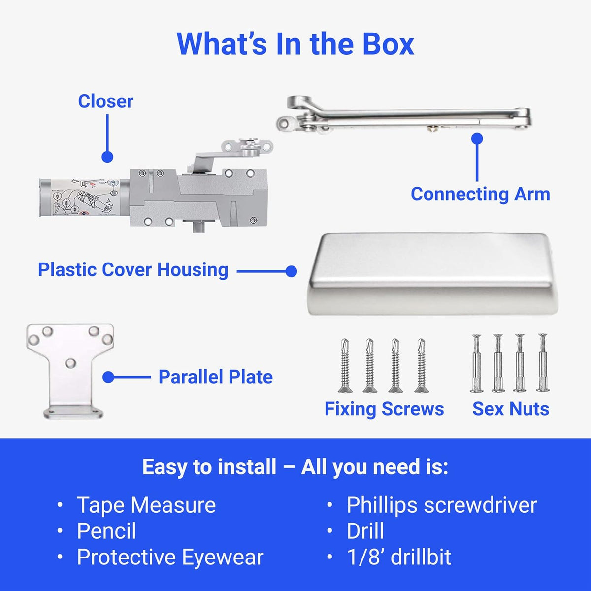 Heavy Duty Commercial Door Closer S5578