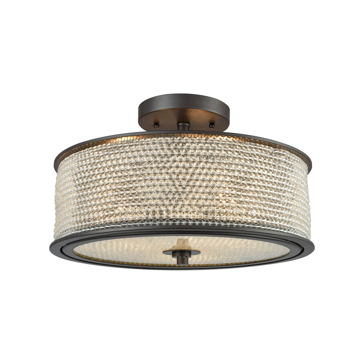 3 Light Semi Flush Oil Rubbed Bronze K77745