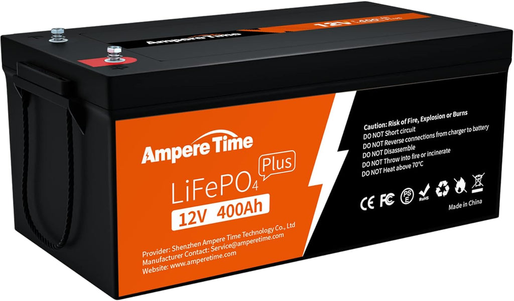 12V 400Ah Deep Cycle LiFePO4 Battery Pack with 250A BMS Q454351