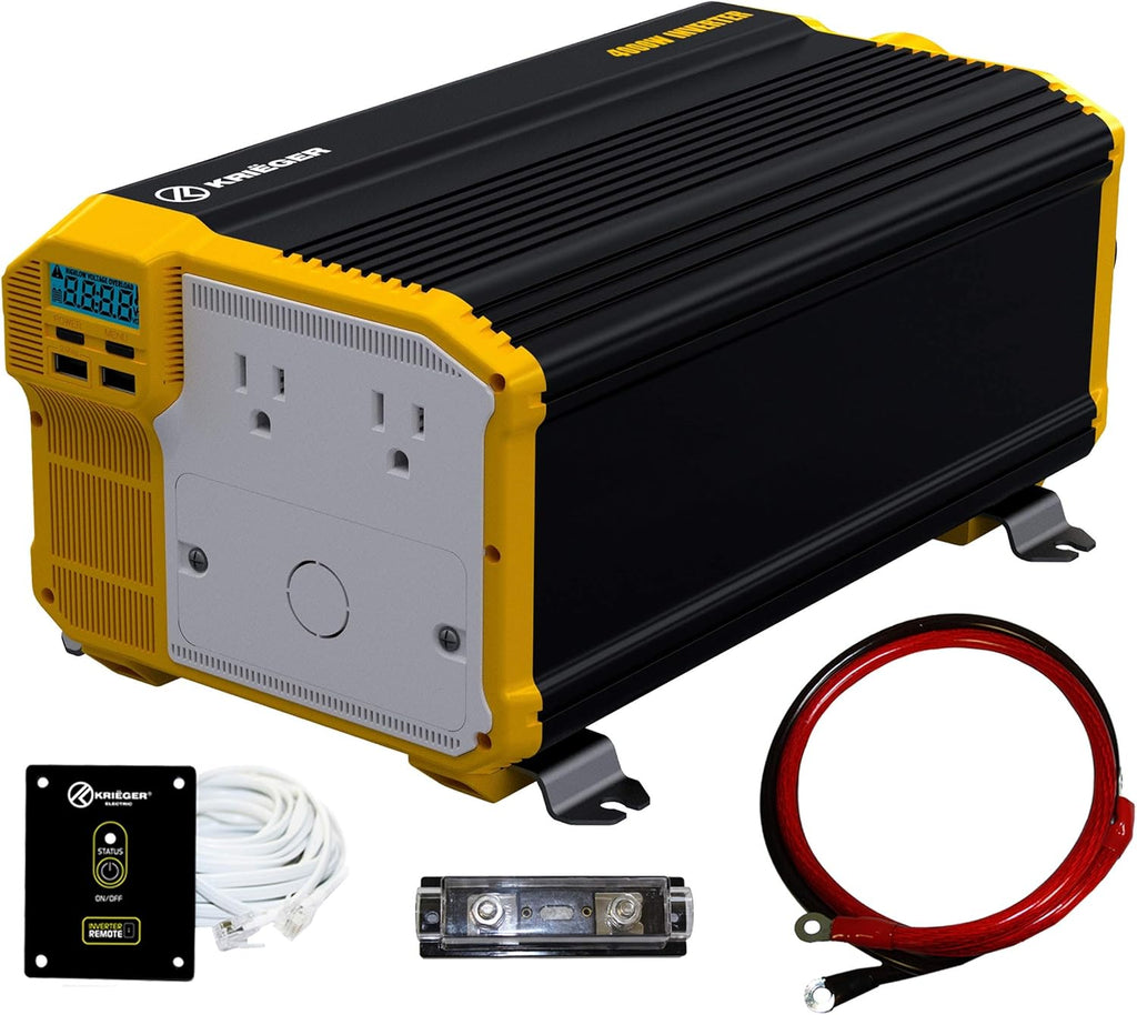 3000 Watts 12V to 110V Modified Sine Wave Power Inverter A4065