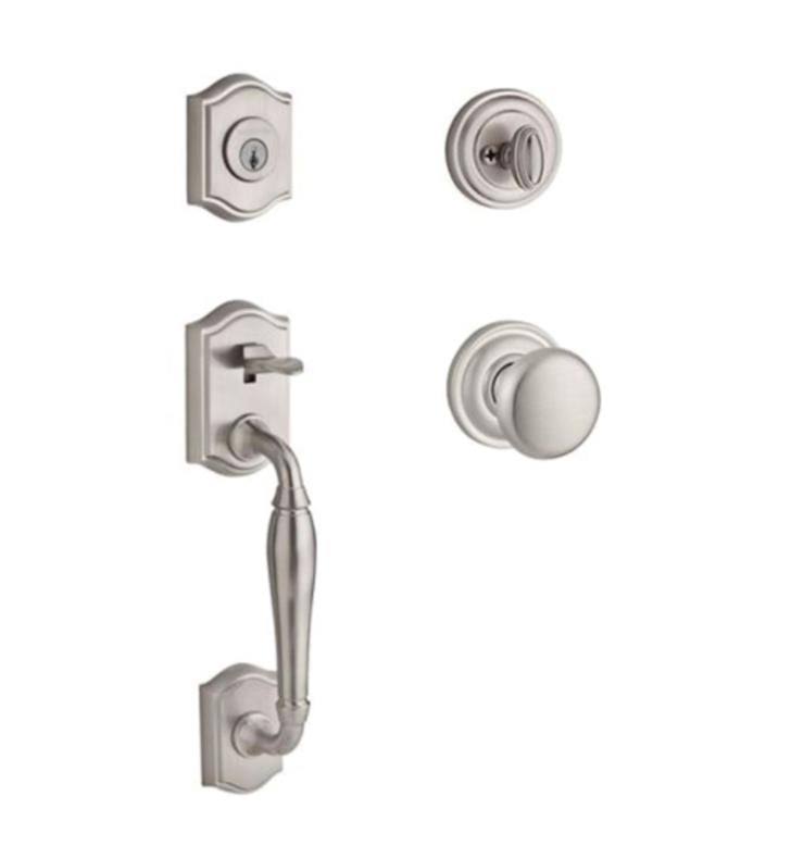 Lifetime Brass Handleset Round Knob M75644