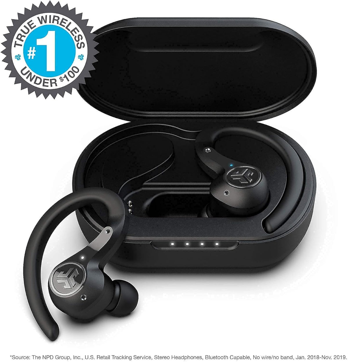 True Wireless Bluetooth 5 Earbuds IP66 Sweatproof 15-Hour Battery R58125