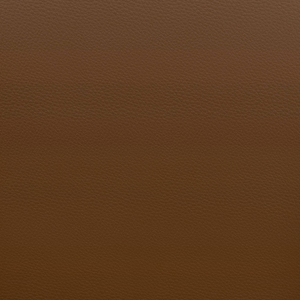 Caramel Brown Faux Leather Accent Chair with Arms D727655