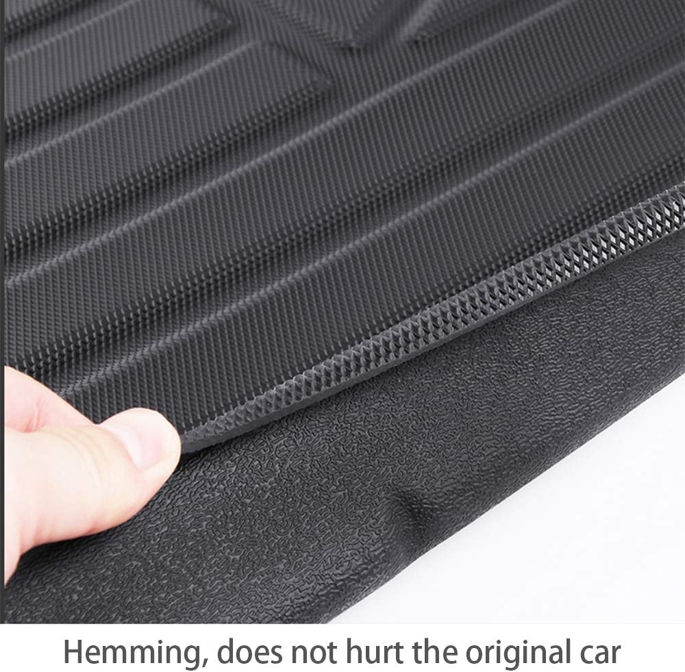 Black Cargo Liner Trunk Tray Floor Mat Pack of 2 C9299