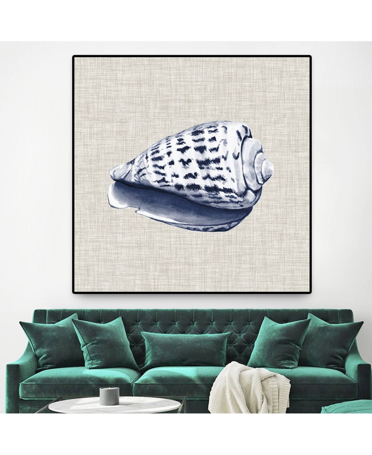 Oversized Framed Canvas 45x22 P531