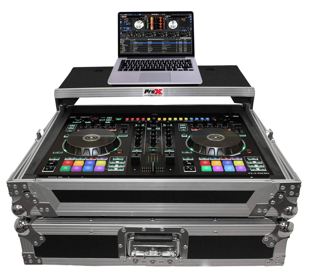Flight Case with Sliding Laptop Shelf Y49600