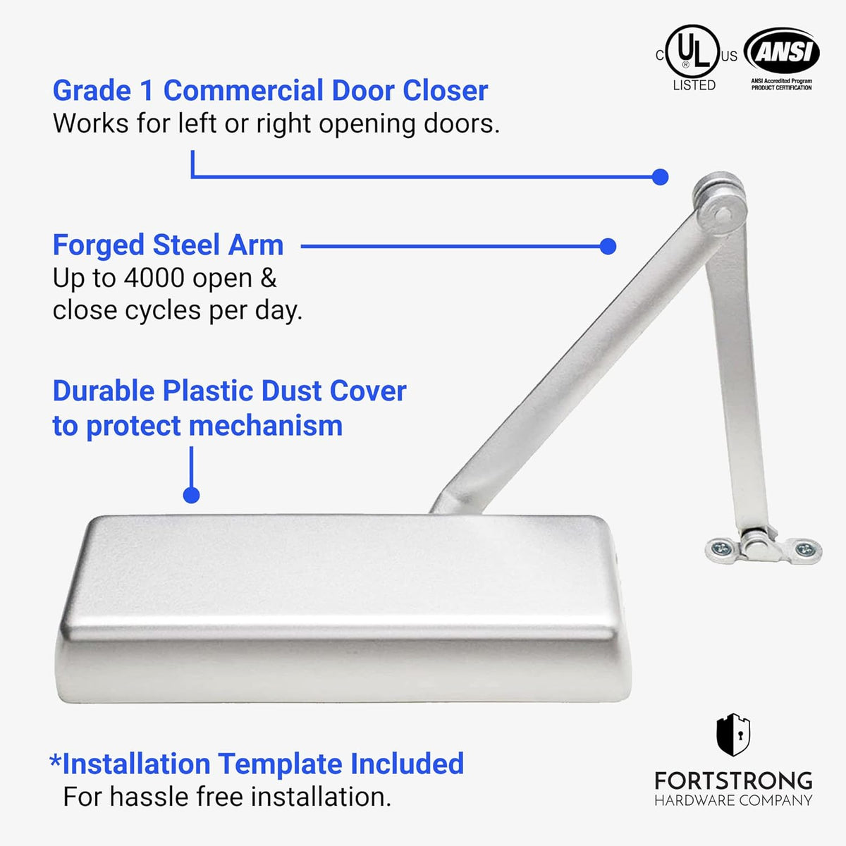Heavy Duty Commercial Door Closer S5578
