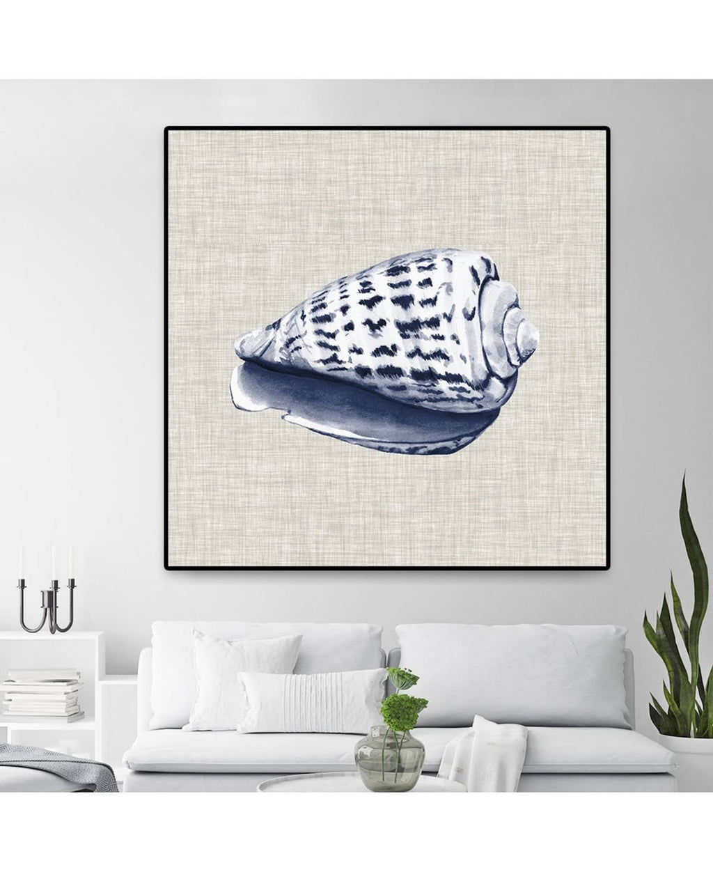 Oversized Framed Canvas 45x22 P531