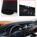 Black Carpet Dashboard Cover Protector X372