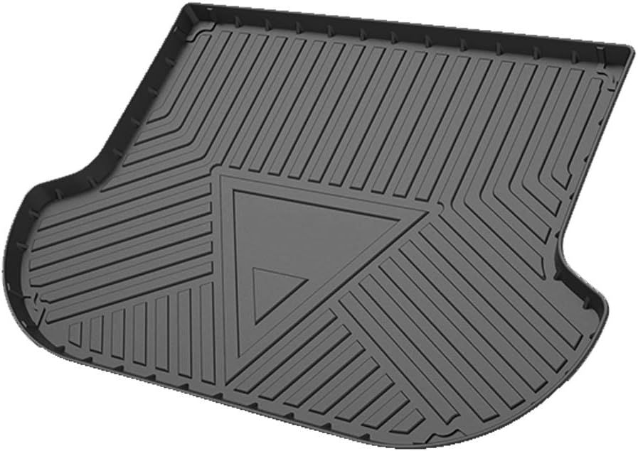 Black Cargo Liner Trunk Tray Floor Mat Pack of 2 C9299
