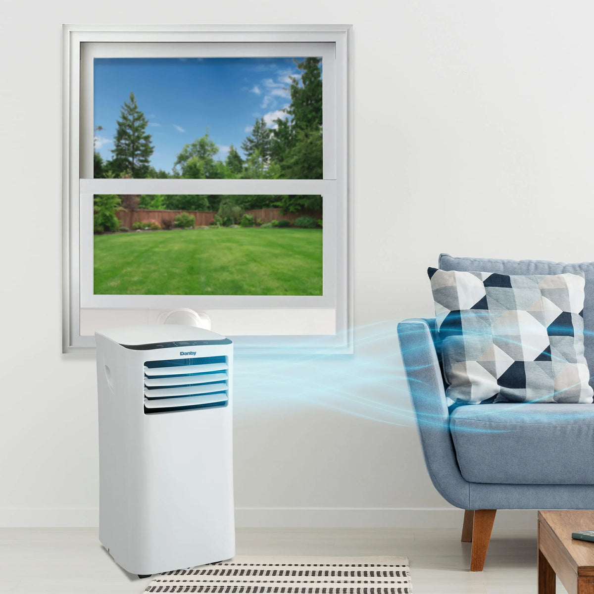Portable Air Conditioner 9,000 BTH/h White O44980