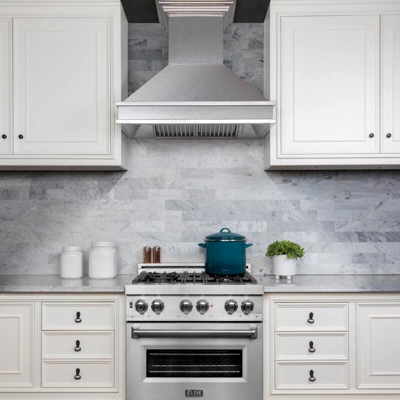 30 in. 400 CFM Ducted Wall Mount Range Hood V74362