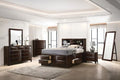 Bedroom Set with Bookcase Headboard A3365