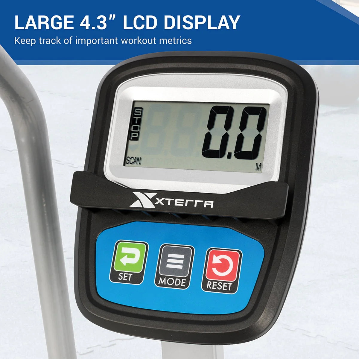 Exercise Bike with Wind Resistance and LCD Display K6221