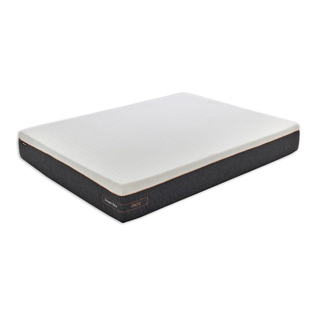King Fabric Spring Mattress in White J452069