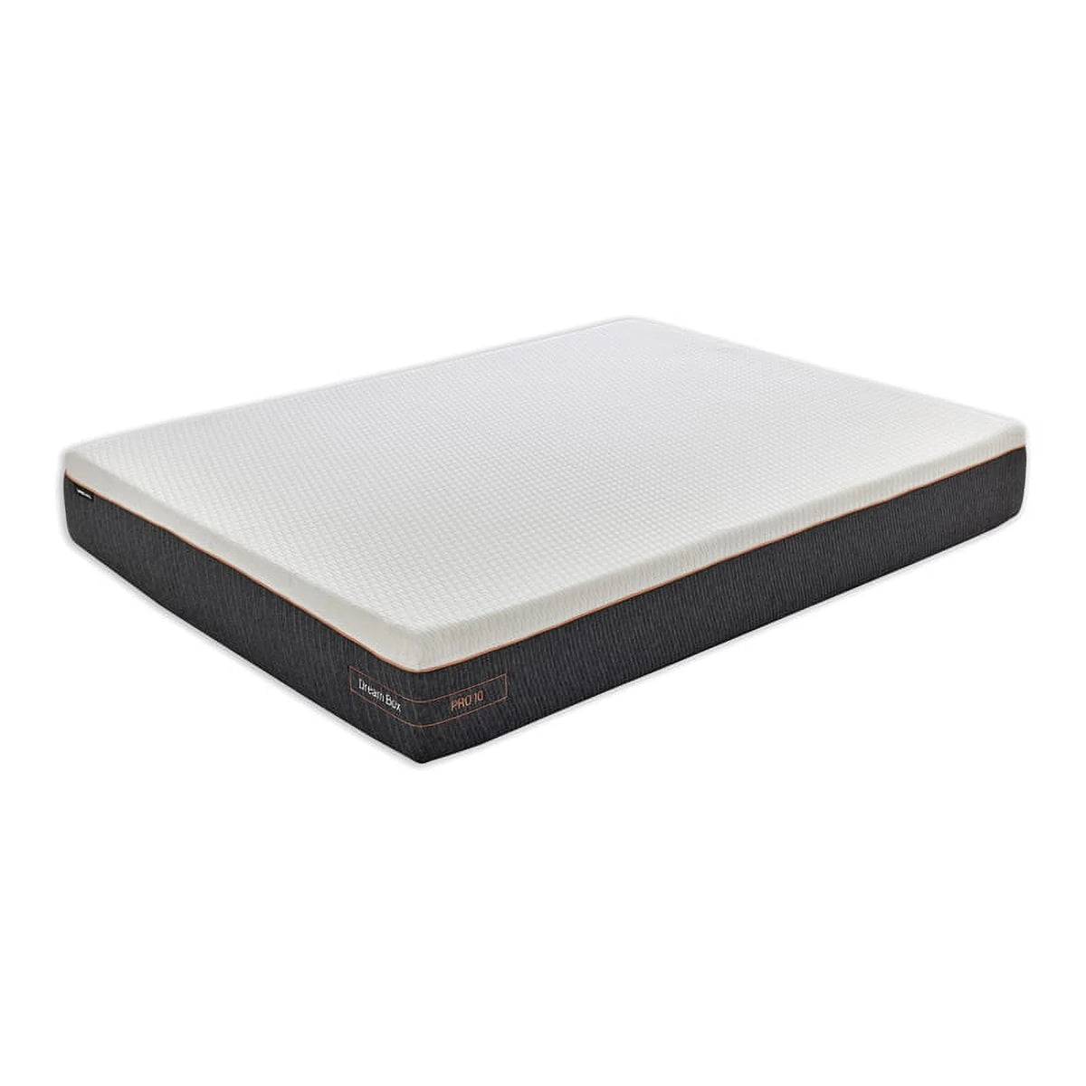 King Fabric Spring Mattress in White J452069