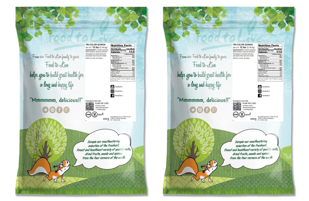 24 Pounds Tri-Color Quinoa Blend I7452