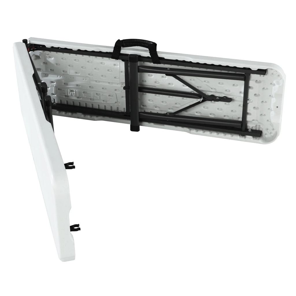 White Steel Outdoor Storage Bench R773238