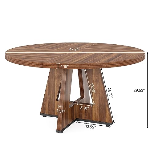 Black 47 in Round Wood Dining Table F200966