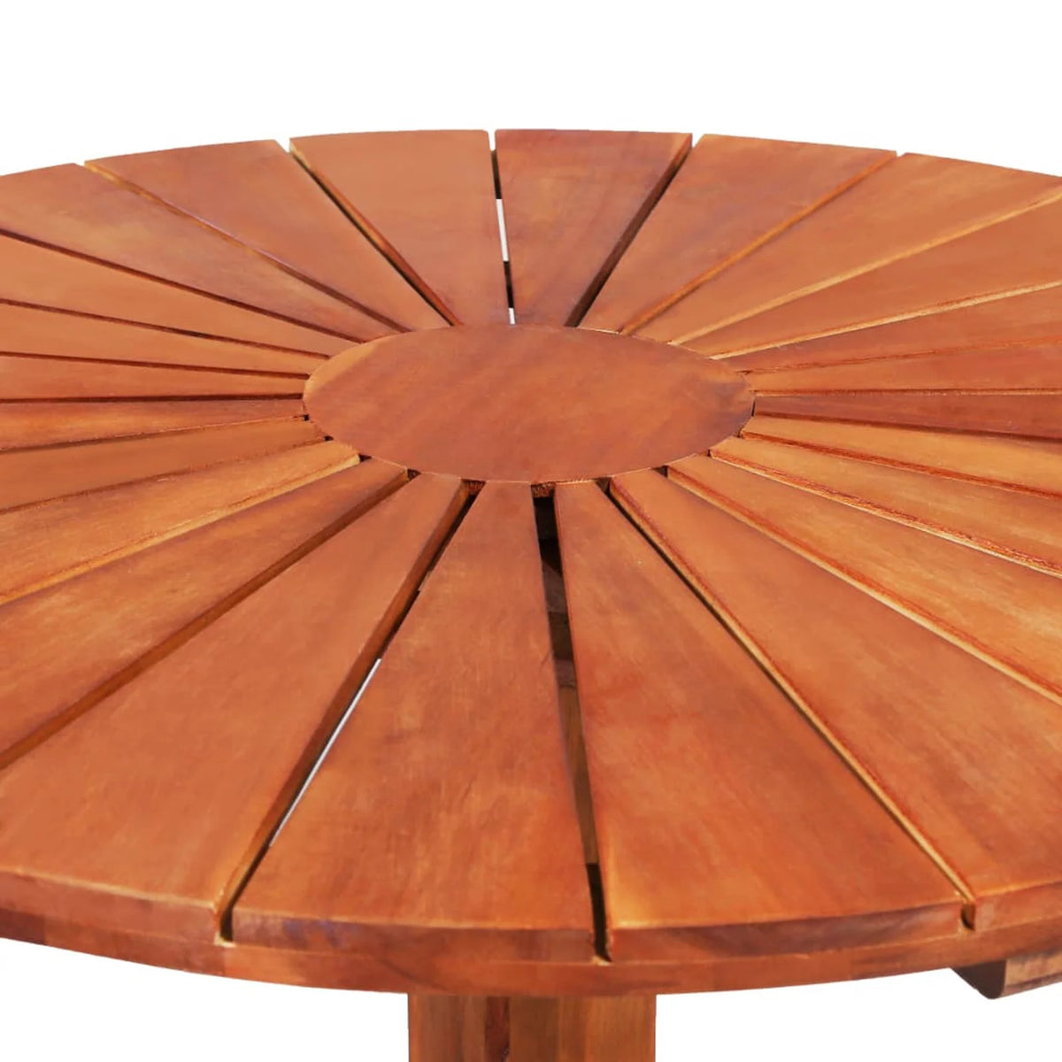 Acacia Wood Counter Height Bistro Table 27.6 x 27.6 Inches Z82655